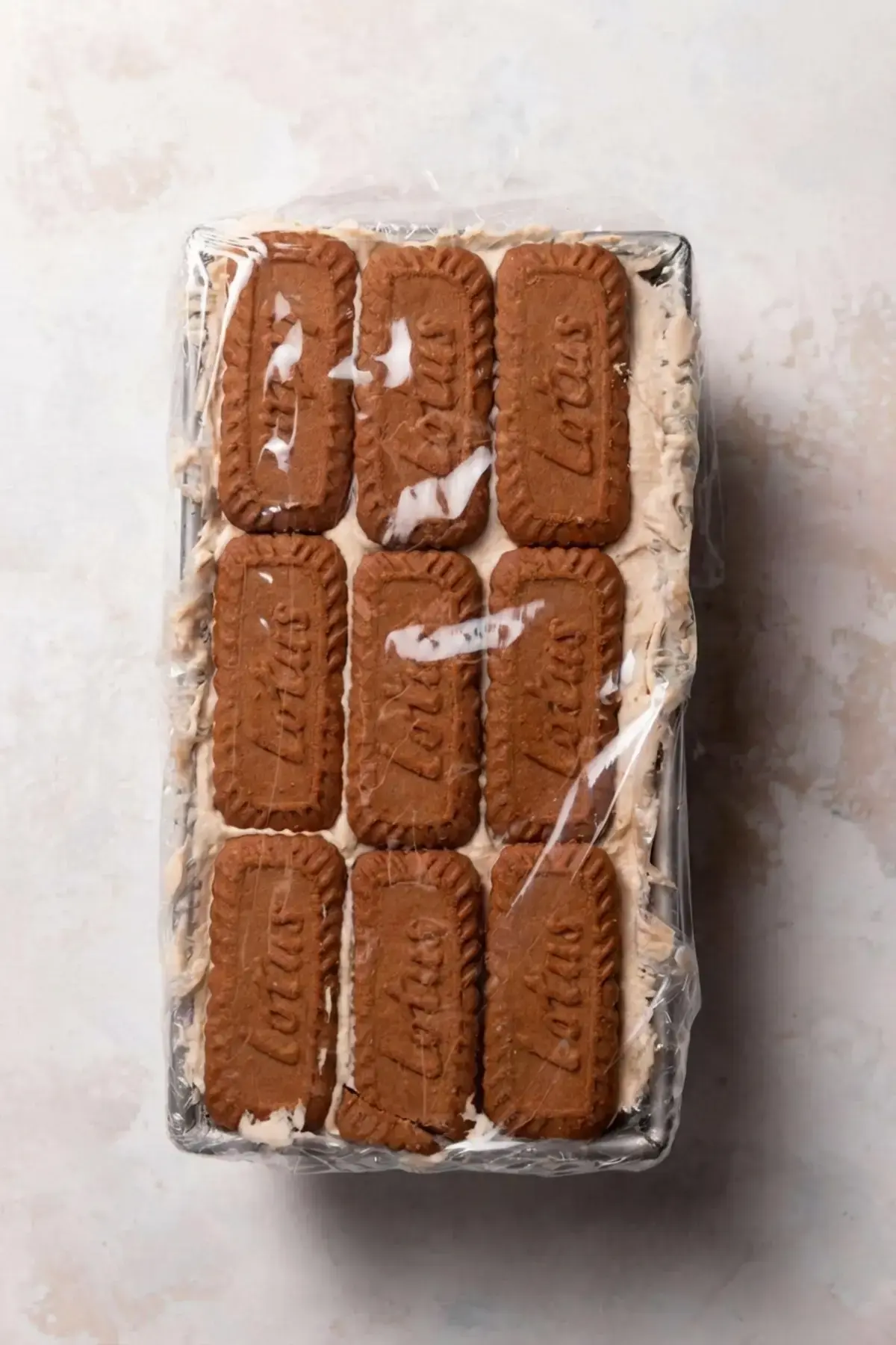 No-Bake Cookie Butter Icebox Cake, Step by Step Instructions