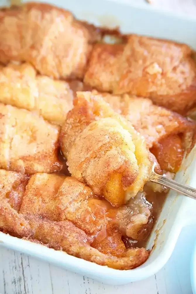 Peach Dumplings