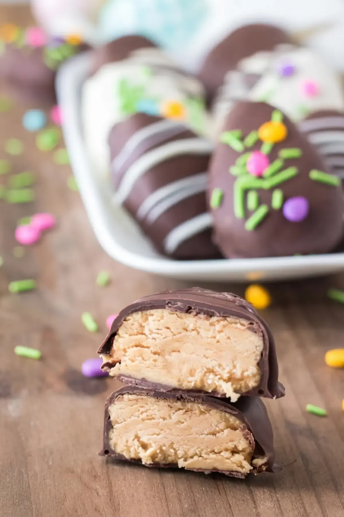 Peanut Butter Eggs, Make Ahead and Storing