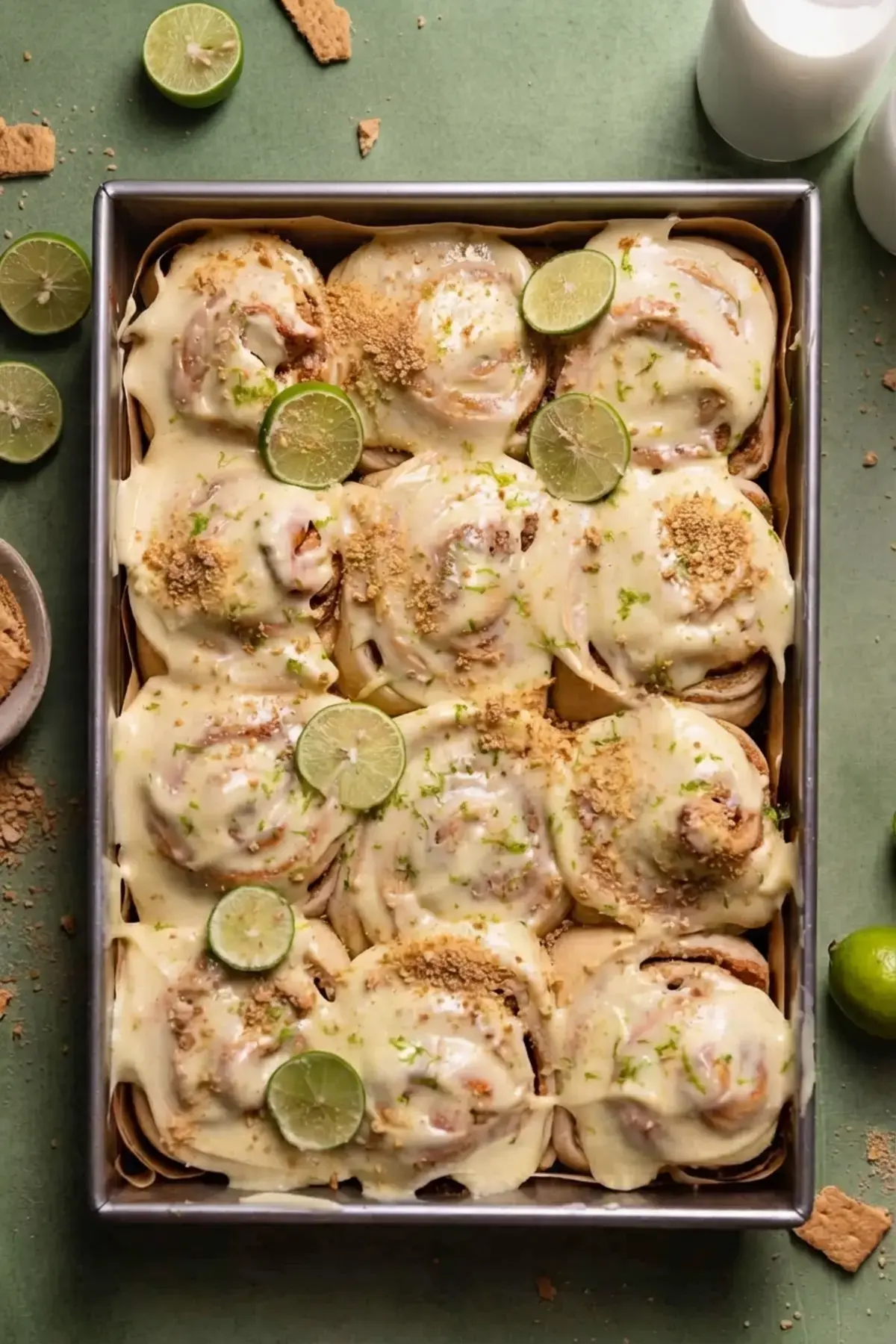 Zesty Key Lime Pie Rolls
